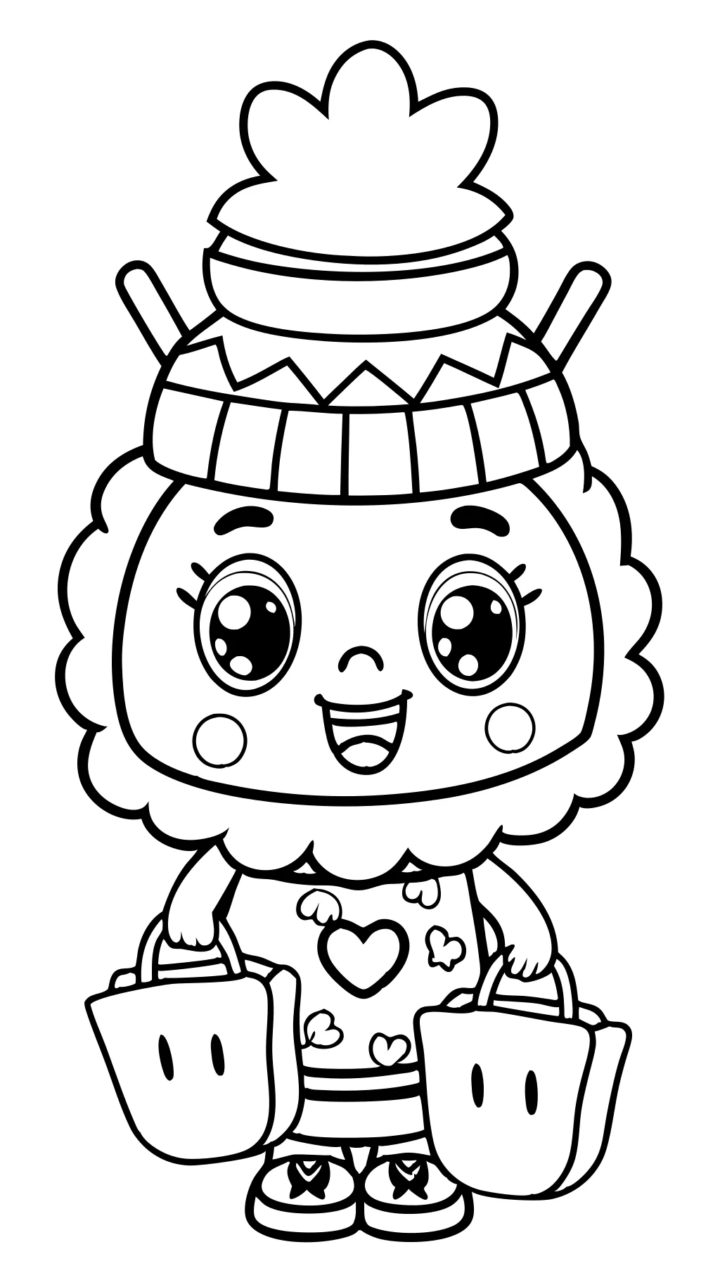 shopkins printable coloring pages